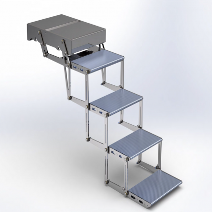 optimal/奥普铁马 剪刀式阶梯-窄版