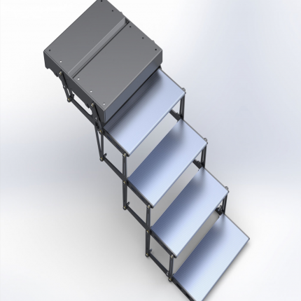 optimal/奥普铁马 剪刀台阶-宽版